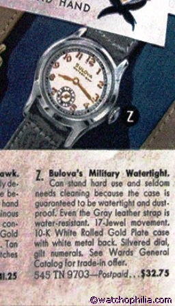 Bulova - Watertight, Watertite, Seabee, Magellan